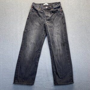 Madewell  Jeans Womens Size 24P  Black Denim Jeans